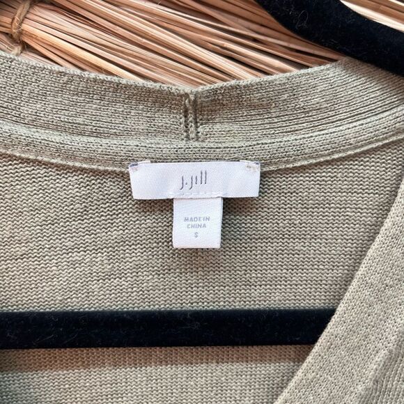 Jjill linen blend button down midi dress - Picture 2 of 3